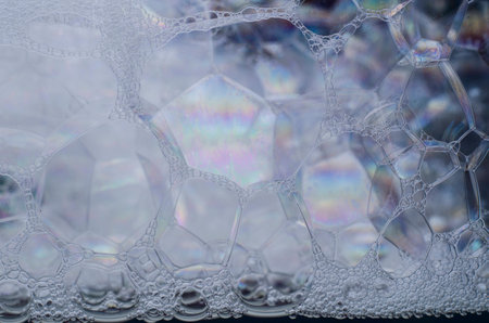bubble foam and soap