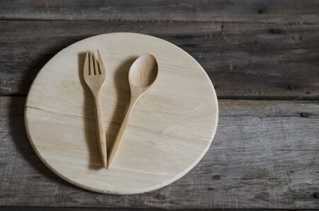 kitchen were, wood dish, ceramic, cookingの写真素材