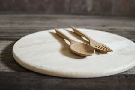 kitchen were, wood dish, ceramic, cookingの写真素材