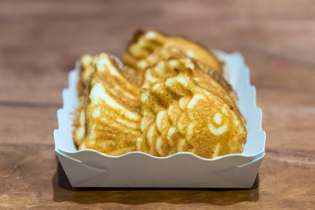Taiyaki fish pancakeの写真素材