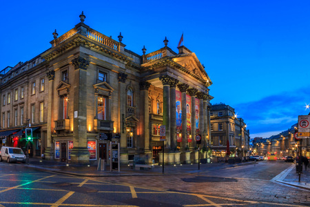 The Theatre Royal is a Grade I listed building on Grey Street in Newcastle upon Tyne. It opened 20th...