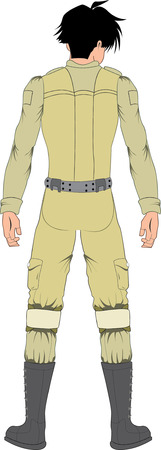 Anime character のイラスト素材