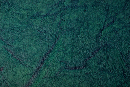 dark green background with paper textureの写真素材