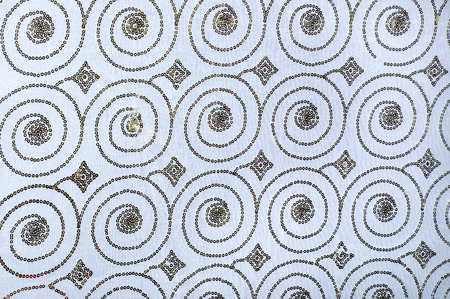 camera shot on  fabric swirls backgrounds
