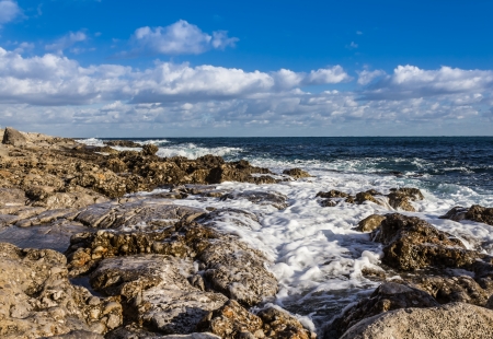 Rocks seaの写真素材