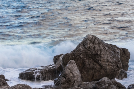 Stones of seaの写真素材