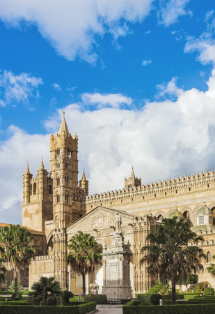 Cathedral of Palermoの写真素材