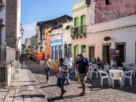 The historical center of Recife, Brazil
