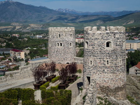 The old town  Rabati Castle  in Akhaltsikhe in southern Georgia  The castle was built in the 12th...