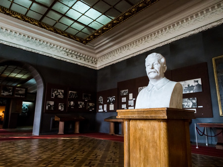  Museum of Stalin in his birthplace Gori, Georgia, Caucasus のeditorial素材