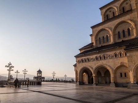 The Holy Trinity Cathedral of Tbilisi のeditorial素材