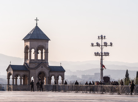 The Holy Trinity Cathedral of Tbilisi のeditorial素材