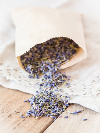 Dry lavender flowersの写真素材
