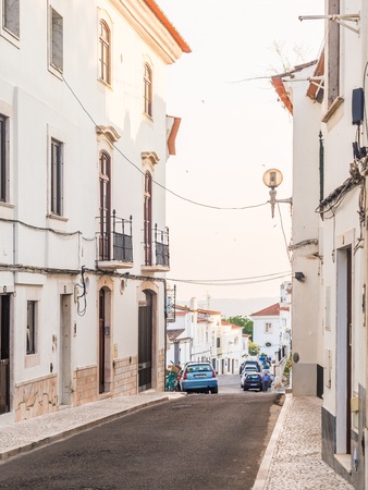 ESTREMOZ, PORTUGAL â AUGUST 23, 2018: Street in Estremoz, Alentejo region, Portugal.のeditorial素材