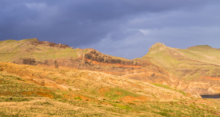 Ponta do Furado (Ponta do Sao Lourenco) in Madeira Island, Portugal.の写真素材