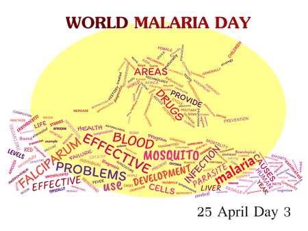 Vector Illustration of World Malaria Dayのイラスト素材