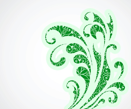 Abstract floral background for summer designのイラスト素材