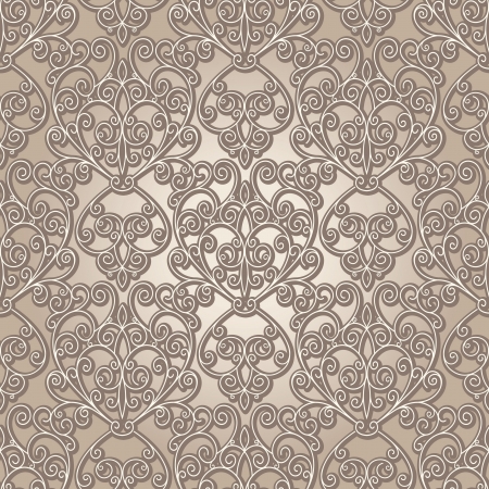 Abstract seamless pattern, vintage lattice backgroundのイラスト素材
