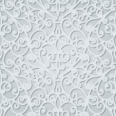 Abstract floral background, seamless patternのイラスト素材