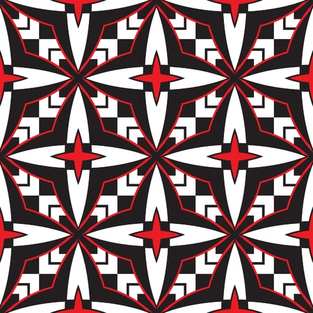 Abstract mosaic seamless patternのイラスト素材