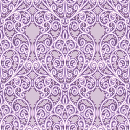 Abstract floral seamless patternのイラスト素材