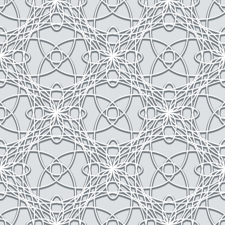 Lace texture, grey seamless patternのイラスト素材