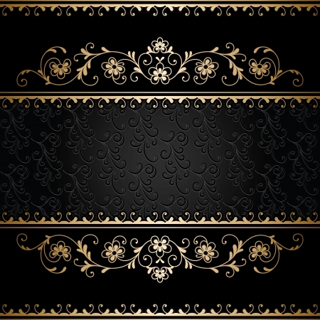 Vintage gold backgroundのイラスト素材