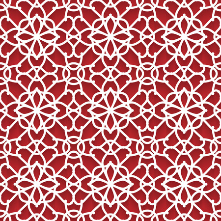 Abstract paper lace texture, seamless patternのイラスト素材
