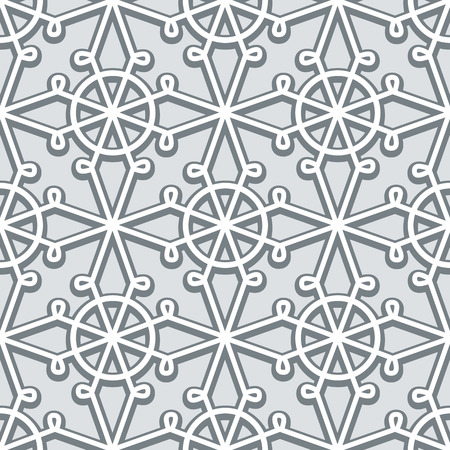 Grey background, lace texture, seamless pattern in neutral colorのイラスト素材