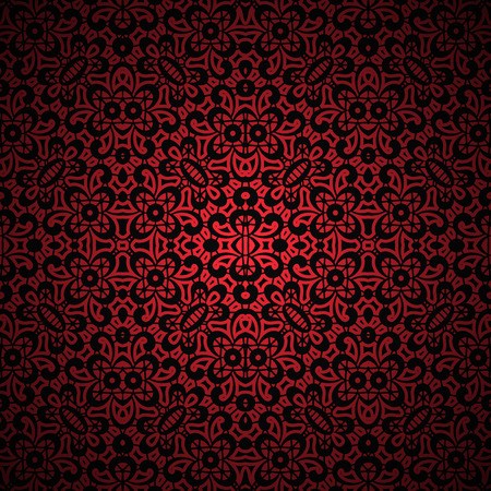 Vintage ornamental background, swirly lace texture.のイラスト素材