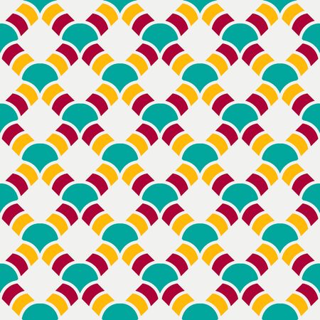 Abstract simple seamless pattern with diagonal geometric ornamentのイラスト素材