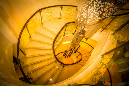 circular staircaseの写真素材