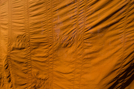 yellow robe of Buddhist monk