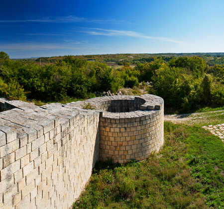 Fortress. A medieval fortress in Bulgaria - Madaraのeditorial素材
