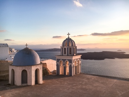 Church at Santorini Greece