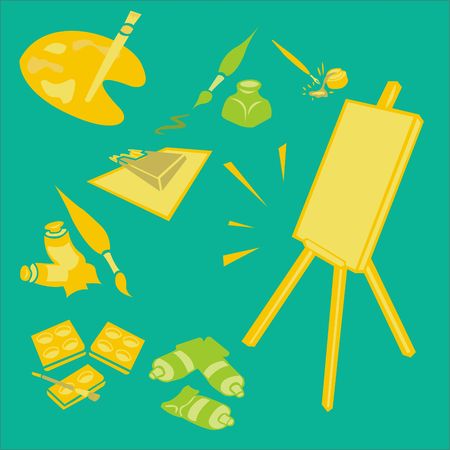 Art Tools Clip artのイラスト素材