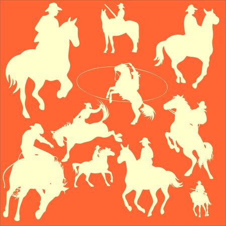Cowboysのイラスト素材