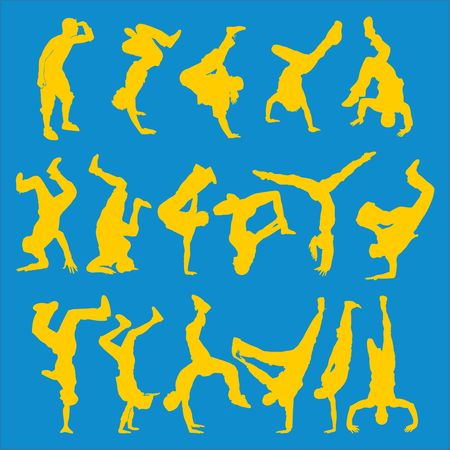 Dance Vector Digital Clipart 4のイラスト素材