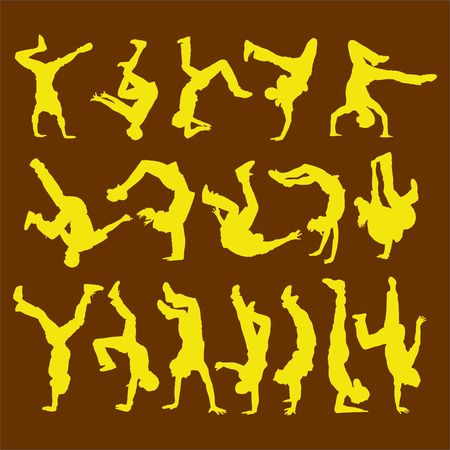 Dance Vector Digital Clipart 3のイラスト素材