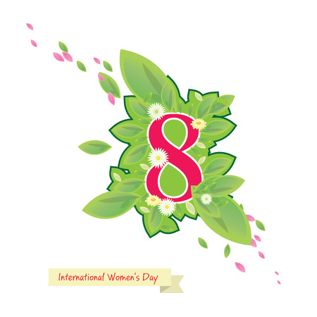 Woman 8 march dayのイラスト素材