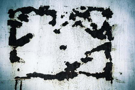 Rusty grunge metal texture with filters and effects photo set.の写真素材