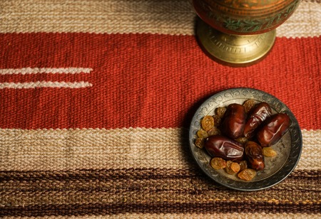 Ramadan traditional islam photo background set.の写真素材