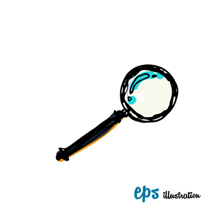 School and office accessories vector drawings. More in portfolio.のイラスト素材