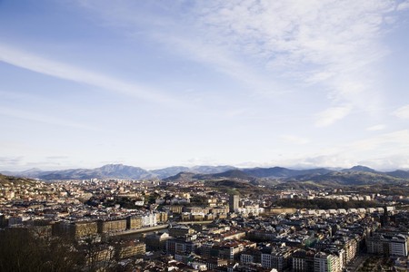 View On The Saint Sebastian City From Fortressの写真素材