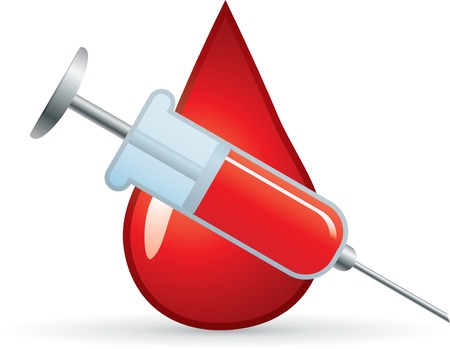 Blood Icon. Medical Icon Series.のイラスト素材