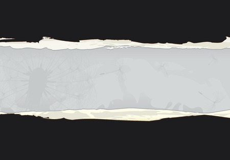 Spring Torn Paper Vector Backgroundのイラスト素材