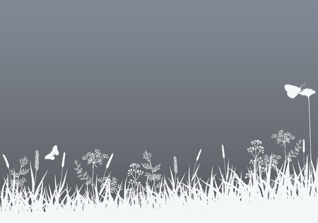 Abstract Vector Nature Background. Summer Season.のイラスト素材