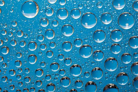 Water drops texture. Water collection.の写真素材