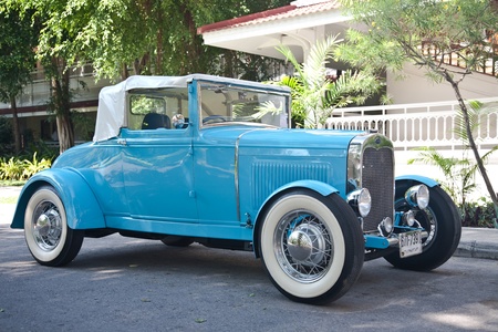 HUA HIN - DECEMBER 18: Ford Type A , 1940 year. Retro Car on Vintage Car Parade 2010 at Sofitel Resort on December 18, 2010 in Hua Hin, Thailand. のeditorial素材
