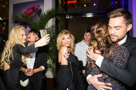 MOSCOW, RUSSIA, September, 20: Via Gra Music bang. Opening Restaurant Afterparty, September, 20,...